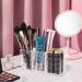 Ubetree Acrylic Makeup Organizer - 3 Compartment Cosmetic Storage for Eyeliners Lipsticks & Brushes - Transparent Vanity Holder for Bathroom & Office - Buy Online on SooperMarket.com