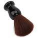 Soft Nylon Hair Shaving Brush for Men - Black Handle Beard Cleaning Brush - Buy Online on SooperMarket.com