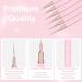 Shince Chance Nail Art Liner Brushes Set 6Pcs Gel Polish Fine Drawing Tools for Nail Art Pink Acrylic Stripping Painting Pens - Buy Online on SooperMarket.com