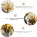 DECHOUS Simulated Ears of Corn Dry Flowers for Decoration Wheat Sheave Bundle Flower Fake Wheat Stalks Decoration for Home Decor for Home Artificial Plants Faux Plant Straw Manual Pu Golden 12X75CM - Buy Online on SooperMarket.com