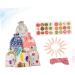 RORPOIR 51pcs Christmas Countdown Calendar Christmas Calendar Pouch Christmas Hanging Halloween Burlap Bag - Buy Online on SooperMarket.com