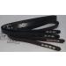 Children stirrup string leather glittering Big Liz Brown Black 100 110 120 cm straps numbered Tysons (120 cm dark brown) 120 cm dark brown