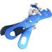 Ito Rocky Climbing Gear Ascender & Rappelling Descender Belay Devices - Blue | For 9-12mm Rope, Rescue & Arborist - Buy Online on SooperMarket.com