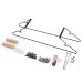 John Bead Bead Loom, Light-Weight Metal Kit for DIY Necklace, Bracelet, Weaving, Jewelry Making