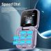 Jhialg Mini Flip Handy - FM Radio 2SIM Vibration Black Ideal for Seniors - Buy Online on SooperMarket.com