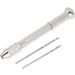 BORDSTRACT Manual Nail Art Punch Tool with 2 Drill Bits Nail Manicure Hand Dril for DIY Nail Piercing and Manicure Projects - Buy Online on SooperMarket.com