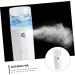 PLAFOPE 1pc Hydrating Instrument Cool Facial Mister Face Steamer Mini Mister Electric Mist Sprayer White Abs - Buy Online on SooperMarket.com