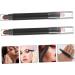 HAPINARY 2pcs Eyeshadow Makeup Eye Makeup Brush Make up Brushes Eyeshadow Makeup Eyeshadow Brushes Abs Black - Buy Online on SooperMarket.com