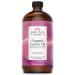 Heritage Store Organic Castor Oil, Nourishing Hair Treatment, Deep Hydration for Healthy Hair Care, Skin Care, Eyelashes & Brows, Castor Oil Packs, Cold Pressed, Hexane Free, Vegan, Cruelty Free, Glass Bottle, 32oz 32 Fl Oz (Pack of 1)