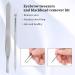 Eyebrow Tweezer & Pimple Popper Tool | Anti-Slip Handle for Comfortable Grasp | Facial Freckle Removal - Buy Online on SooperMarket.com
