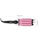 3 Barrel Curling Iron Wand Adjustable Hair Curler Waver Crimper 110V 240V Fast Heating Easy Temperature Adjustment Hair Styling Suitable for Wavy Hairstyles (22mm) - Buy Online on SooperMarket.com