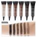Professional Eyebrow Interlocking Cream with Brush | Water-Density Tinting Gel & Cosmetics Tools - Buy Online on SooperMarket.com