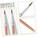 minkissy Metal Rod Nail Art Pen Nail Art Liner Manicure Liner Brush Striping Manicure Tools Liner Brush for Nails Gel Nail Art Drawing Pens Nail Art Pens Aluminum Modeling Line Pen 17.40X1.00X1.00CM As Shown - Buy Online on SooperMarket.com