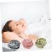Angoily 3pcs Rose Bath Balls - Natural Loofah Body Scrubber & Shower Back Scrubber for Adults | High-Quality Bath Poufs & Brushes for Relaxing Bath Experience - Buy Online on SooperMarket.com