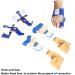 Adjustable Toe Corrector Set for Bunion Relief and Toe Valgus Correction - Buy Online on SooperMarket.com