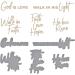 Spellbinders Faith Sentiments Glimmer Hot Foil Plate Set - Metal - Buy Online on SooperMarket.com