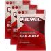 Bulk Grass Fed Beef Jerky - Low Sodium, Keto, Paleo | Spicy 3 Pack (2.25oz each) | 12g Protein | Gluten & Soy Free - Buy Online on SooperMarket.com