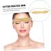 Angoily 40 pcs Beginner Fake Practice Supply Headband Skin Professional Eyebrow Silicone for - Buy Online on SooperMarket.com