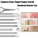 Blackhead Remover Tool Kit - 5-in-1 Stainless Steel Pimple Popper Extractor Set for Face with 4 Tweezers - 0414043 - Buy Online on SooperMarket.com