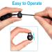 ZUSHALLMY 48pcs Upgraded Plastic Cord Lock - Drawstring Clip with Spring Toggle Stoppers for Shoelaces & Paracord - Buy Online on SooperMarket.com