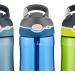 Contigo Autospout Straw Ashland Water Bottle 24 oz 3-Pack - Stormy Weather, Vibrant Lime, Monaco - Buy Online on SooperMarket.com