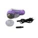 Lint remover with mains operation Lint shaver with collecting container Lint cutter Wool shaver Textile shaver (purple)