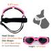 Pet Leso Doggles - Stylish Windproof Puppy Sunglasses in Pink | Shop Internationally for Trendy Dog Goggles - Buy Online on SooperMarket.com