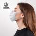NU R 10pcs Multi Color 3 Ply Disposable Face Mask Mask with Filter Layer and Elastic Earloop Retail Sealed bags A-White - Buy Online on SooperMarket.com