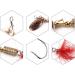 10PCS Spinner Lures Metal Bait Sequins Spinner Fishing Lures Fishing Lures Fishing Accessories Fishing Spinners Lifelike Fishing Bait Crankbaits Set for Outdoor Fishing Red - Buy Online on SooperMarket.com