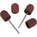 Nail Sanding Drill Bit Nail Sanding Heads Nail Grinding Heads 120# Grit Nail Art Sanding Caps Manicure Polishing Grinding Bands Nail Drill Bits Set with Shaft - Buy Online on SooperMarket.com