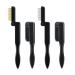 Folding Metal Teeth Eyelash & Eyebrow Comb Set - Professional Tool for Defined Lashes & Brows (Black) - 2PCS - Buy Online on SooperMarket.com
