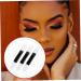 CIMAXIC 100pcs ladies suits EyeShadow Sponge Applicator eyeshadow brush kit Smudge brush Oval travel Patcher M White - Buy Online on SooperMarket.com