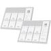 6 Color Acrylic Nail Art Display Board Sample Stand Holder for Nail Art Design with Perfect Presentation - Buy Online on SooperMarket.com