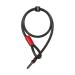 Abus frame lock cable - adaptor cable 12/100 - bicycle lock with 100 cm length - 12 mm thick steel cable black black 100 cm