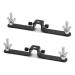 Julius Studio 2 Pack Backdrop Support System Cross Bar Mounting Hardware Set for Photo Video Studio Shooting, JSAG364