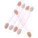 Housoutil 1 Set Eye Shadow Brush Make up Miss Eyeliner Brush 7.4X1cm As Shown