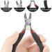 Wire Cutters Small Side Cutters for Crafts Flush Cutting Pliers for Jewelry Making Wire Pliers Floral Wire Cutters Tools for Floral Guitar Strings Cut Needs - Buy Online on SooperMarket.com