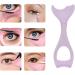 Silicone Stencil Winged Stencil Cosmetic Reusable Washable for Outdoor Use (Purple) - Buy Online on SooperMarket.com