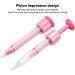 Earmold Syringe 3.5mm Refillable Ear Impression Injector - Ergonomic PP Design (Pink) - Buy Online on SooperMarket.com