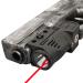 Laswin Tactical Flashlight with Internal Red Laser Sight for Handguns,2 in 1 Laser Light Combo,Magnetic Charging Flashlight Gun Laser Sight for Pistol,Glock,Rifles,Shotguns