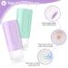 JBYAMUS 16 Pcs Silicone Travel Bottles Set - TSA Approved, Leak-Proof Toiletries Containers for Women, Portable & BPA Free - Pink - Buy Online on SooperMarket.com