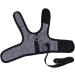 Minkissy 2-Piece Hamster Leash Set - Ferret & Guinea Pig Harness Chinchilla Costume & Rabbit Vest - Sizes Gray & Black - Buy Online on SooperMarket.com