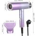 WOONEKY Foldable Hair Dryer Travel Hair Dryer Travel Hair Bonnet Dryer Small Hairdryer Brushless Motor - Buy Online on SooperMarket.com