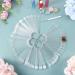 200pcs Clear Nail Swatches Sticks with Practice Finger Clipper and Nail Art Brush - Buy Online on SooperMarket.com