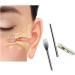SOMROZ 6-Piece Ear Cleaning Tool Set 2023 - Professional Stainless Steel Earwax Removal Kit with Spiral Design and Portable Keychain Case - Buy Online on SooperMarket.com