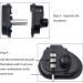 Mizzuco Trigger Lock - 3 Digit Combination Gun Lock in Black - Buy Online on SooperMarket.com