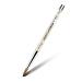 Acrylic brush for nails # 10 Sable Kolinsky nail brush for acrylic nails zobelhaar acrylic brush for nail art nail polish brush made of wood gel brush manicure tools 10 # sequins