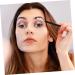 Baluue 6pcs Flat Eyebrow Brush Eyeliner Brush Eye Makeup Brush Eyebrow Makeup Brush Black Artificial Fiber - Buy Online on SooperMarket.com