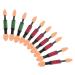 Healeved 20 Pcs Eye Shadow Applicator Eye Shadow Brush Makeup Brush Cosmetics Blending Brush