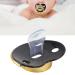 Newborn Pacifier Clip Set - Prevent Loss DIY Photo Decoration for Photography | Black M - Buy Online on SooperMarket.com